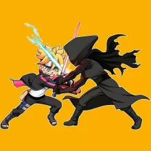 Boruto Petten “Boruto en Kylo Ren” – Star Wars parodie
