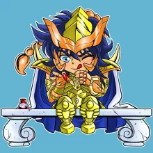 Body bébé Milo « L'ongle écarlate » – Parodie Saint Seiya