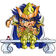 Maglietta per bambini e ragazzi Milo “Milo di Scorpio” – Parodia dei I Cavalieri dello zodiaco - Saint Seiya