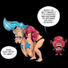 Coque Téléphone Portable Chopper « Panne sèche ! » – Parodie One Piece
