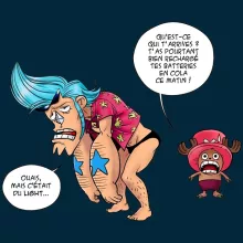 Bonnet Chopper « Panne sèche ! » – Parodie One Piece