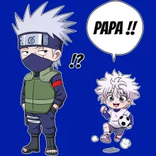Casquette Kakashi « Papa Ninja ! » – Parodie Naruto