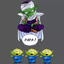 Bonnet Piccolo « Papa !! » – Parodie Dragon Ball Z