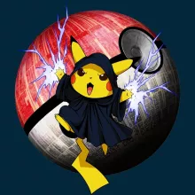 Gorro Pikachu “Pikachu e Darth Sidious” – Pokémon de parodia