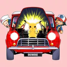 Body bébé (Filles) Pikachu « Pika dépannage » – Parodie Pokémon