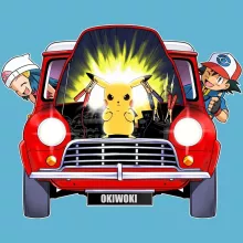 Body bébé Pikachu « Pika dépannage » – Parodie Pokémon