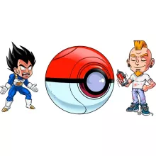 Body bébé Végéta « Pimp My Capsule ! » – Parodie Pokémon