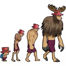 Camiseta Niña Tony Tony Chopper – Parodia de One Piece
