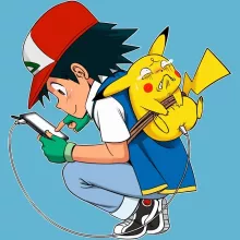 Pikachu Baby Strampler – Parodie auf Pokémon