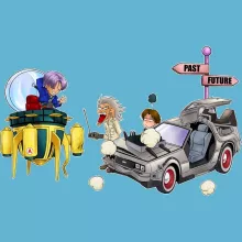 Body bebè Trunks “Trunks, Doc Brown e Marty MacFly” – Parodia dei Dragon Ball Z