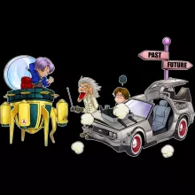 Cappello Trunks “Trunks, Doc Brown e Marty MacFly” – Parodia dei Dragon Ball Z