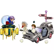 Cappello Bambino e Bambina Trunks “Trunks, Doc Brown e Marty MacFly” – Parodia dei Dragon Ball Z
