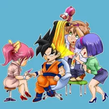 Son Goku Baby Bodysuit “Son Goku Super Saiyajin Transformation” – Dragon Ball Z parody