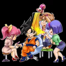Maglietta Son Goku Super Saiyan – Parodia dei Dragon Ball Z
