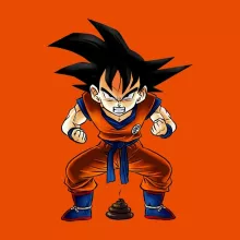 Son-Goku T-Shirt – Parodie auf Dragon Ball Z