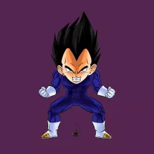 Maglietta da Donna Vegeta – Parodia dei Dragon Ball Z