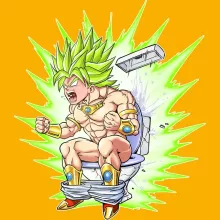 Cappello Broly Super Saiyan – Parodia dei Dragon Ball Super