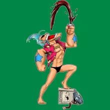 Franky Kinderen Zomerpetten “Franky en Popeye” – One Piece parodie