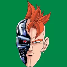 C-16 Barnens keps “C-16 och Terminator” – Parodi Dragon Ball Z
