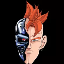Gorra C-16 “C-16 y Terminator” – Parodia de Dragon Ball Z -DBZ