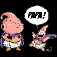 Coque Téléphone Portable Boubou « Tel père tel fils (Version SD) » – Parodie Dragon Ball Z