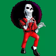 Brook Barnens keps “Brook och Thriller” – Parodi One Piece