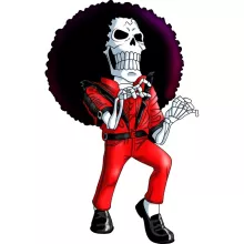Brook Tasse “Brook und Thriller” – Parodie auf One Piece