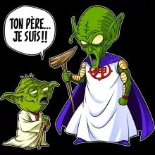Pull Yoda « Ton père, je suis... !! » – Parodie Star Wars