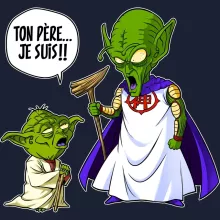 Sweat-Shirt à capuche Yoda « Ton père, je suis... !! » – Parodie Star Wars