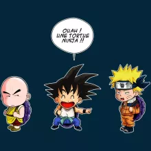 Bonnet Sangoku « Tortue ninja !? » – Parodie Naruto