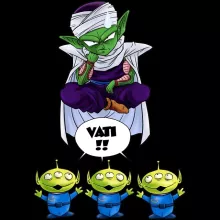 Piccolo Langärmliges Baby Strampler “Piccolo und die Aliens” – Parodie auf Toy Story