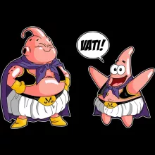 Majin Boo Jungen Kinder Top “Majin Boo und Patrick Star” – Parodie auf Dragon Ball Z