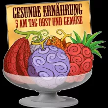 Teufelsfrucht Handyhülle “Gum-Gum-Frucht” – Parodie auf One Piece