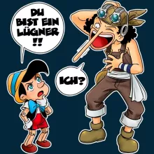 Lysop Mütze – Parodie auf One Piece