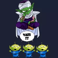 Piccolo Kapuzenpullover “Piccolo und die Aliens” – Parodie auf Toy Story