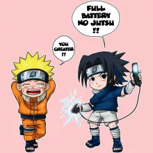 Sasuke Baby Bodysuit (Baby Girls) – Naruto parody
