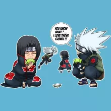 Itachi Baby Bodysuit “Itachi and Kakashi” – Naruto parody