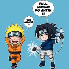 Sasuke Baby Bodysuit – Naruto parody