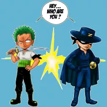 Roronoa Zoro Baby Bodysuit “Roronoa Zoro from Straw Hat Pirates Crew” – One Piece parody
