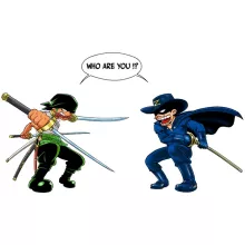 Roronoa Zoro Kid Cap “Roronoa Zoro Vs Zorro” – One Piece parody
