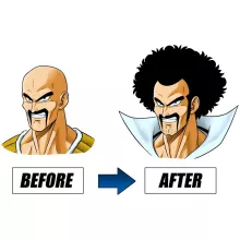 Mister Satan Kid Cap “Mister Satan and Nappa” – Dragon Ball Z parody