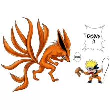 Kid Cap “Naruto and Kyubi” – Naruto parody