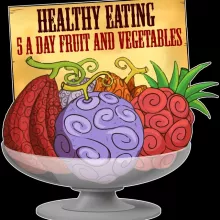 Devil Fruits Phone Case “Gum-Gum Fruit” – One Piece parody