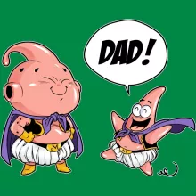 Majin Buu Kinderen Zomerpetten “Majin Buu en Patrick Ster” – Dragon Ball Z parodie