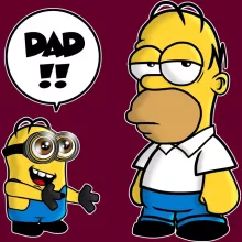 Cappello Kevin Minion “Kevin Minion e Homer Simpson” – Parodia dei Minions