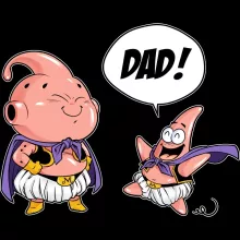 Bolso bandolera Bubú “Bubú y Patrick” – Parodia de Dragon Ball Z -DBZ