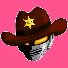 Camisola de alças crianças raparigas – Uchuu Keiji Gavan de parodia