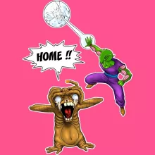 Piccoloand ET Girls Kids Tank Top “Piccoloand ET the Extra-Terrestrial” – Dragon Ball Z parody