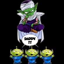Canotte da bambini e ragazzi Piccolo “Piccolo e Toy Story” – Parodia dei Dragon Ball Z