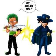 Roronoa Zoro Mug “Roronoa Zoro from Straw Hat Pirates Crew” – One Piece parody